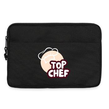 Top Chef Logo Gourmand - Sacoche pour ordinateur portable 13 pouces - noir - Devant