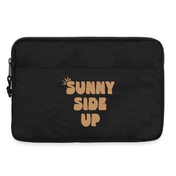 Sunny Side Up – Stay Bright & Positive - Laptop bag 13" - black - Front