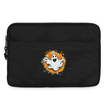 Spukgeist auf Farbsplash - Laptoptasche 13" - Schwarz - Vorne