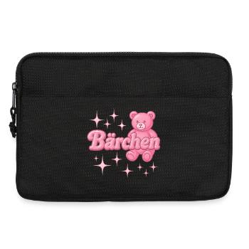 bärchen / y2k spitzname statement design - Laptoptasche 13" - Schwarz - Vorne