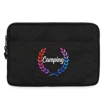 Camping Farblaurel Script - Laptoptasche 13" - Schwarz - Vorne