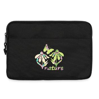 color nature - bloom - Laptop bag 13" - black - Front