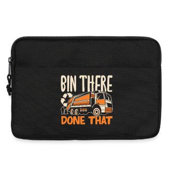 Garbage Day is my favorite day - Laptop bag 13" - black - Front