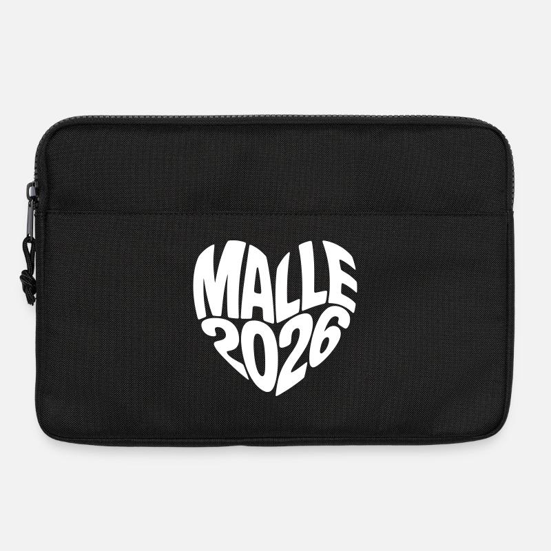 Malle 2026 - Laptoptasche 13" - Schwarz