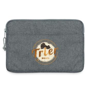 Trier Vintage Mosel Rheinland-Pfalz Deutschland - Laptoptasche 13" - Grau meliert - Vorne