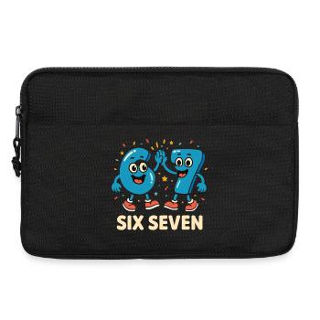 67 Six Seven 6-7 - Laptop bag 13" - black - Front