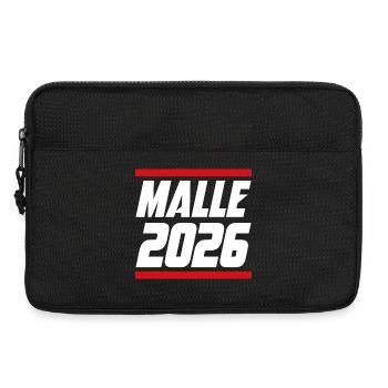 Lettrage Malle 2026 - Sacoche pour ordinateur portable 13 pouces - noir - Devant