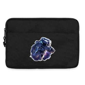 Astronomy Space Astronaut Floating Exploration - Laptop bag 13" - black - Front