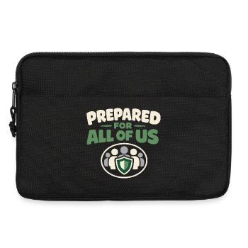 Family Provision Emergency Planner Prepper - Laptop bag 13" - black - Front
