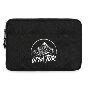 Mountains and Trips Out on a Trip - Laptop bag 13" - black - Front