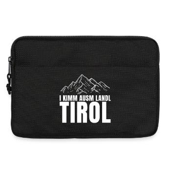 I kimm ausm Landl Tirol DJ Après Ski Ötztal - Laptoptasche 13" - Schwarz - Vorne