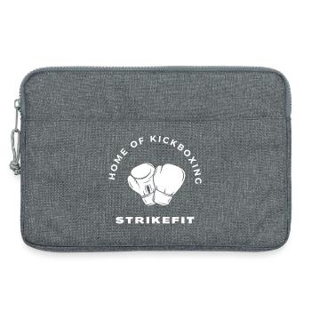 Home of Kickboxing - Laptop bag 13" - heather grey - Front