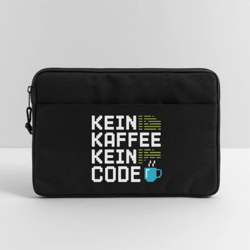No Coffee No Code Programmer Computer Scientist Laptop bag 13"