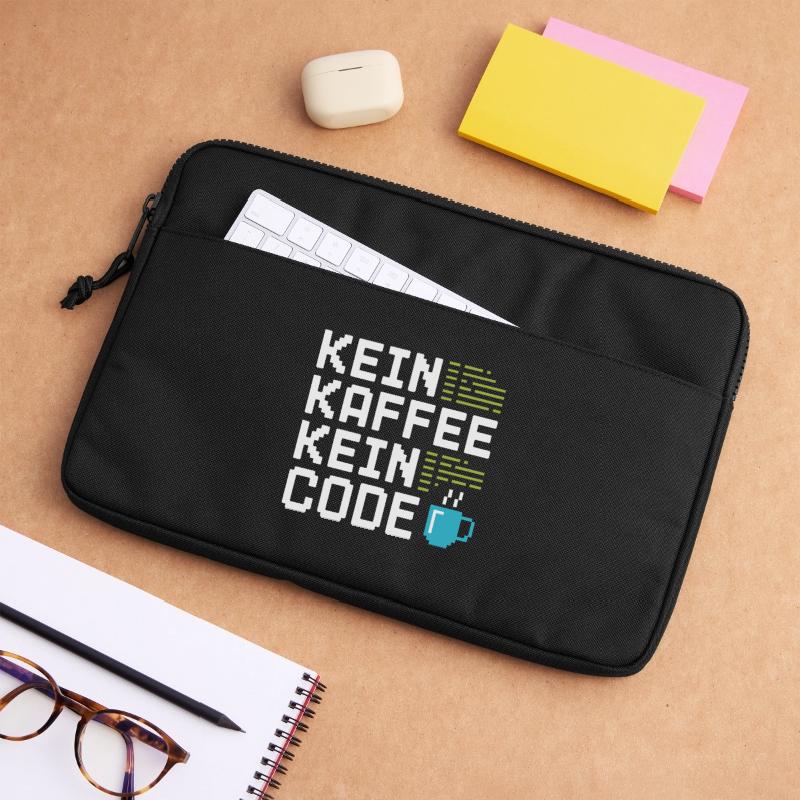 No Coffee No Code Programmer Computer Scientist Laptop bag 13"