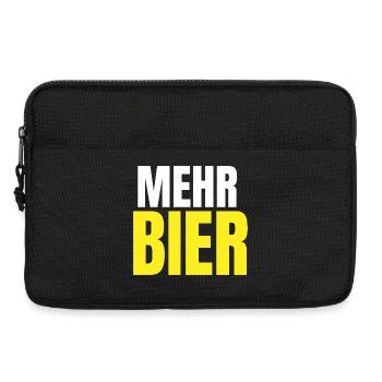 Mehr Bier Frühlingsfest 2026 – Lustiges Bier Fest - Laptoptasche 13" - Schwarz - Vorne