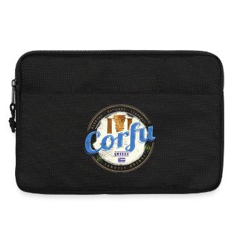 Korfu Ionische Inseln Griechenland Souvenir - Laptoptasche 13" - Schwarz - Vorne