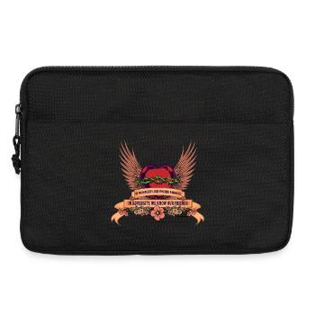 Our Friends - Laptop bag 13" - black - Front