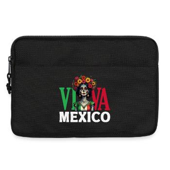 Mexiko Stolz & Heimat Mexikaner Mexico Flagge - Laptoptasche 13" - Schwarz - Vorne