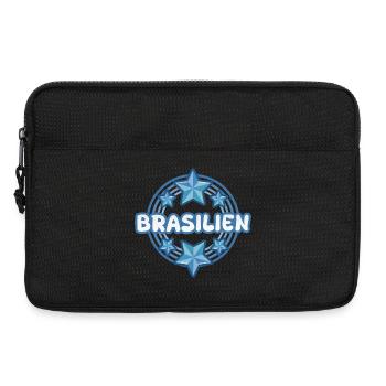 Geschenk für Brasilien - Laptoptasche 13" - Schwarz - Vorne