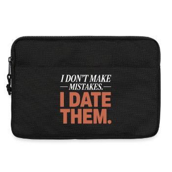 I Don't Make Mistakes I Date Them Ex Boyfriend Dating - Laptop bag 13" - black - Front