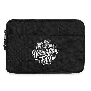 Ein bisschen Horror Fan Humor - Laptoptasche 13" - Schwarz - Vorne