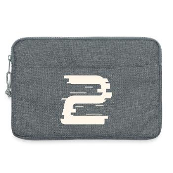 2 - Laptop bag 13" - heather grey - Front