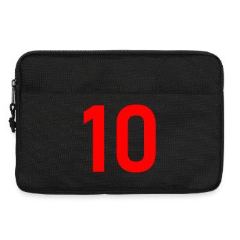 10. 10 JAHRE. 10-JÄHRIGES JUBILÄUM. 10-JÄHRIGES JUBILÄUM. - Laptoptasche 13" - Schwarz - Vorne