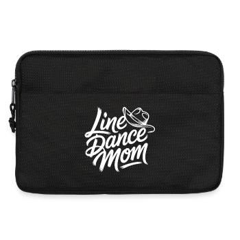 Lettrage de la Mom Dance en Ligne - Sacoche pour ordinateur portable 13 pouces - noir - Devant