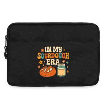 Backen Bäckerin Sauerteig In My Sourdough Era - Laptoptasche 13" - Schwarz - Vorne