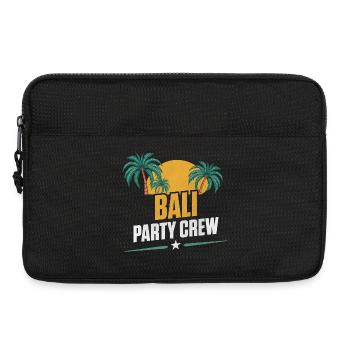Bali Party Crew - Laptop bag 13" - black - Front