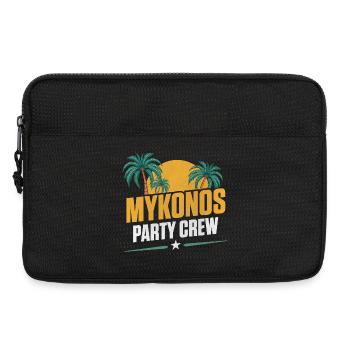 Mykonos Party Crew - Laptop bag 13" - black - Front