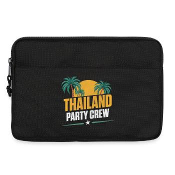 Thailand Party Crew - Laptop bag 13" - black - Front