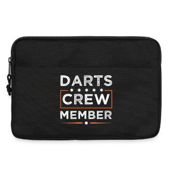 Darts Crew - Laptoptasche 13" - Schwarz - Vorne