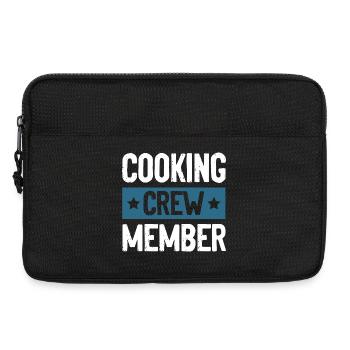 Cooking Crew - Laptoptasche 13" - Schwarz - Vorne
