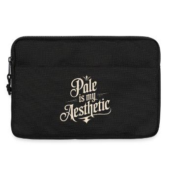Blass ist meine ästhetische Typografie - Laptoptasche 13" - Schwarz - Vorne