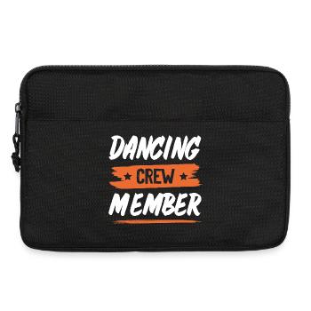 Dancing Crew - Laptop bag 13" - black - Front