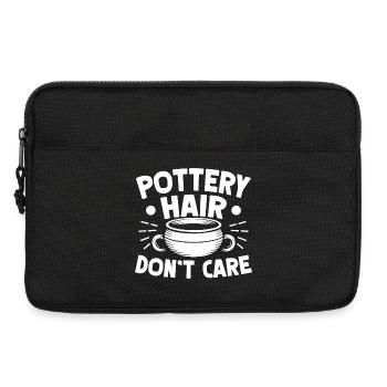 Pottery Artists Hair Don´t Care Pottery - Laptoptasche 13" - Schwarz - Vorne