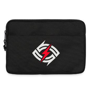 Circular Flash Contrast - Laptop bag 13" - black - Front