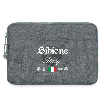 Bibione Italie Streetwear Souvenir de voyage - Sacoche pour ordinateur portable 13 pouces - gris chiné - Devant