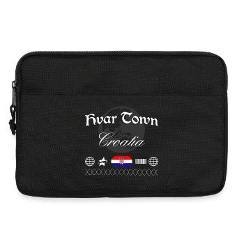 Hvar Kroatien Streetwear Reise Souvenir - Laptoptasche 13" - Schwarz - Vorne