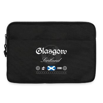 Souvenir de voyage streetwear de Glasgow, Écosse - Sacoche pour ordinateur portable 13 pouces - noir - Devant