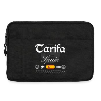 Tarifa Spanien Streetwear Reise Souvenir - Laptoptasche 13" - Schwarz - Vorne
