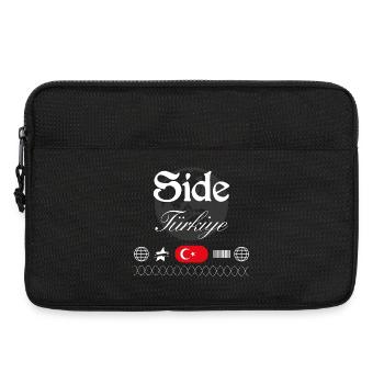 Side Turkey Streetwear Travel Souvenir - Laptop bag 13" - black - Front