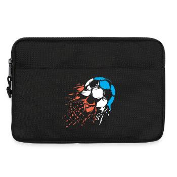 Explosion de ballon avec l’équipe de France en Coupe du Monde - Sacoche pour ordinateur portable 13 pouces - noir - Devant