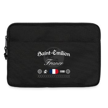 Saint-Émilion Frankreich Streetwear Souvenir - Laptoptasche 13" - Schwarz - Vorne