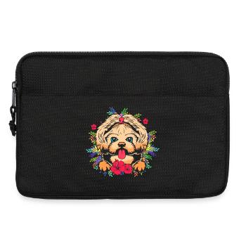 Shih Tzu - Sacoche pour ordinateur portable 13 pouces - noir - Devant