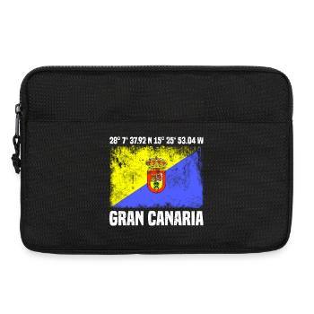 Inseltrip Gran Canaria - Laptoptasche 13" - Schwarz - Vorne