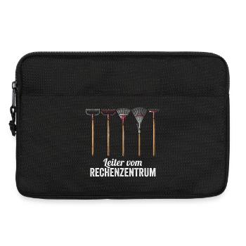 Rechenzentrum IT EDV Nerd Computer Shirt Geschenk - Laptoptasche 13" - Schwarz - Vorne