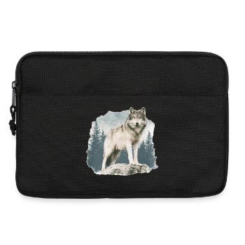 Wolf Vintage - Laptoptasche 13" - Schwarz - Vorne