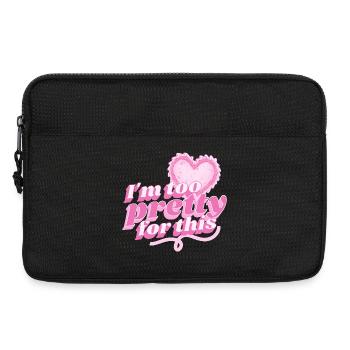 Pretty Ladies - Sacoche pour ordinateur portable 13 pouces - noir - Devant